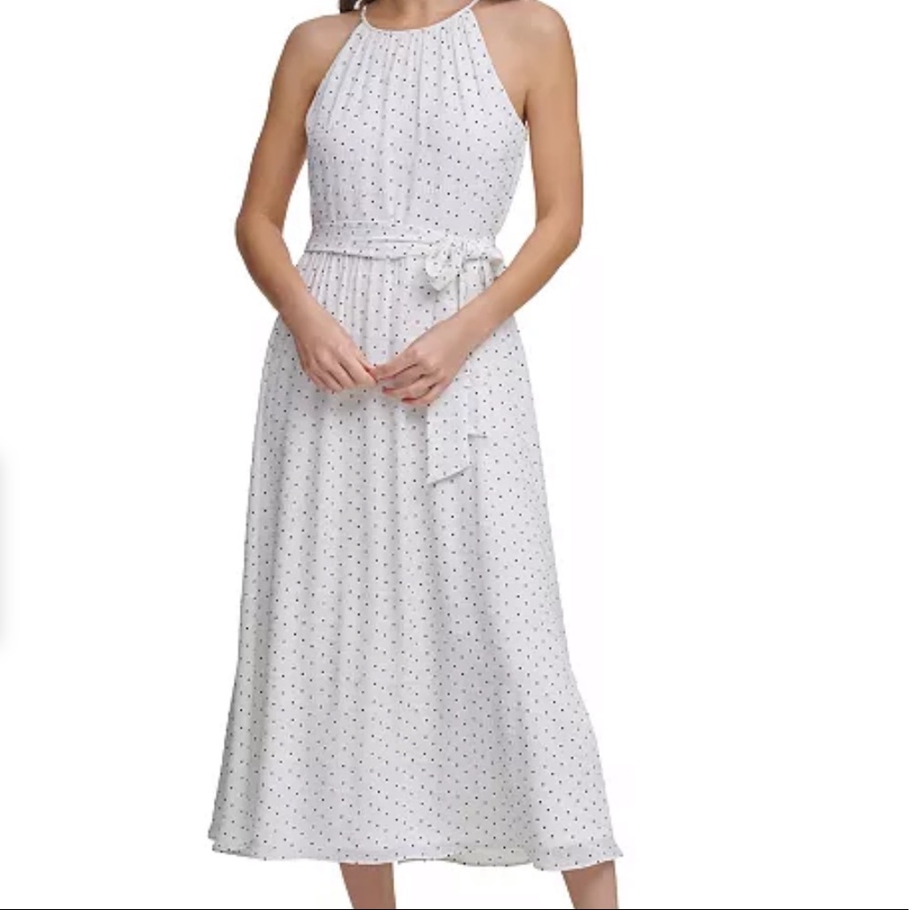 DKNY White Halter Dress - size 2